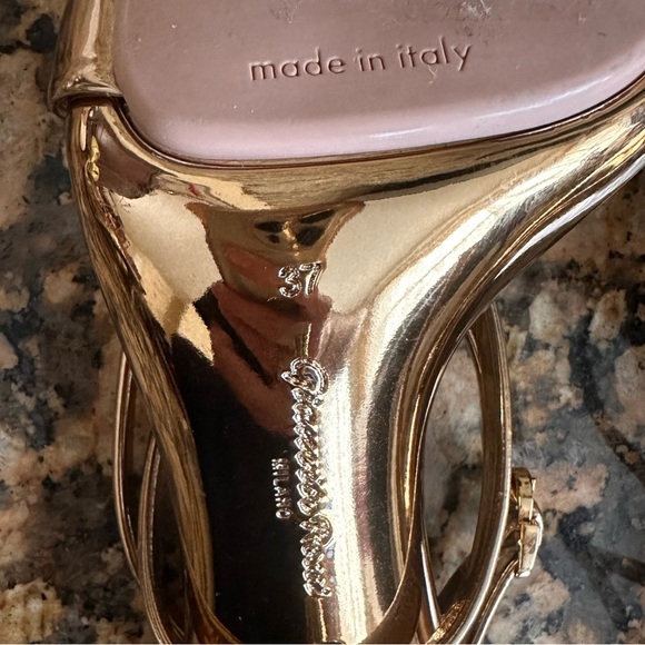 GIANVITO ROSSI
Leather Spice Sandals 95 - Picture 11 of 12